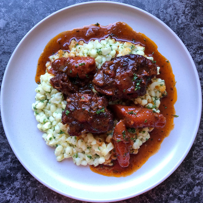 Oxtail Creamy Samp